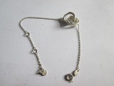 Links of London Sterling Silver Love Knot Bracelet  | Adjustable