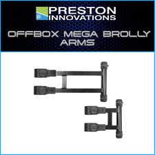 PRESTON INNOVATIONS MEGA BROLLY ARMS| NEW - BOTH SIZES / MATCH FISHING