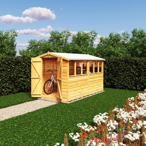 Overlap double door - double,