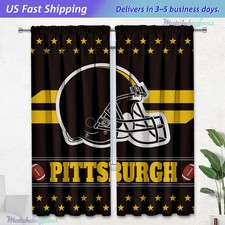 Pittsburgh Football Curtain