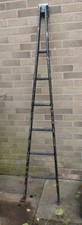 Window Cleaners Ladder 190 CM Sprayed Black - Collection Only RH11