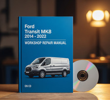 Ford Transit MK8 2014 - 2022 Workshop Manual Service Repair Guide on CD.