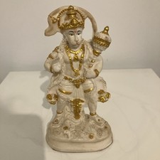 White Painted Hanuman Hindu