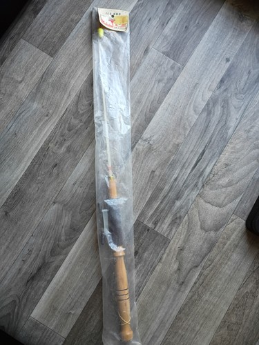 Vintage ice fishing rod old - ice,
