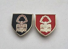 NOTTINGHAM FOREST SET OF 2 SHIELD PIN BADGES