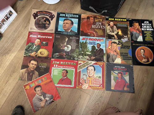 Jim reeves vinyl record - vinyl,