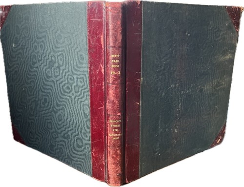 1935 vintage ledger - 1935,