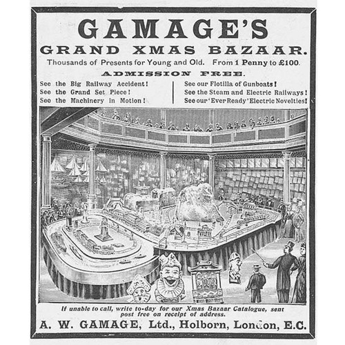 Gamages grand xmas bazaar - grand,