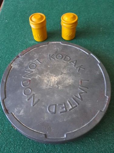 Kodak vintage film canisters - film,