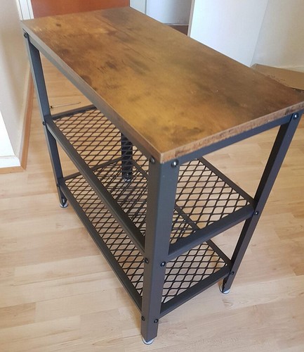Industrial style side table - industrial,