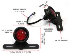 Motorcycle LED Rear Stop Tail