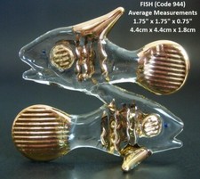 Pretty Glass FISH Ornament Sea