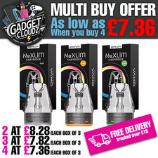 OXVA Nexlim Pods Replacement Cartridges 2ml/4ml XL (3 Pcs) - FREE POSTAGE