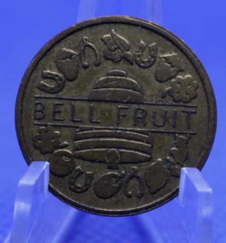 Bell fruit machine token value - bell,