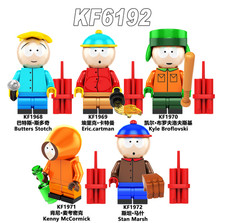 5x Custom Lego South Park