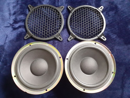 Aiwa hifi speakers pair 5 - speakers,, 6.5"