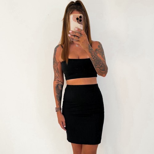 Ladies black skirt - h&m,
