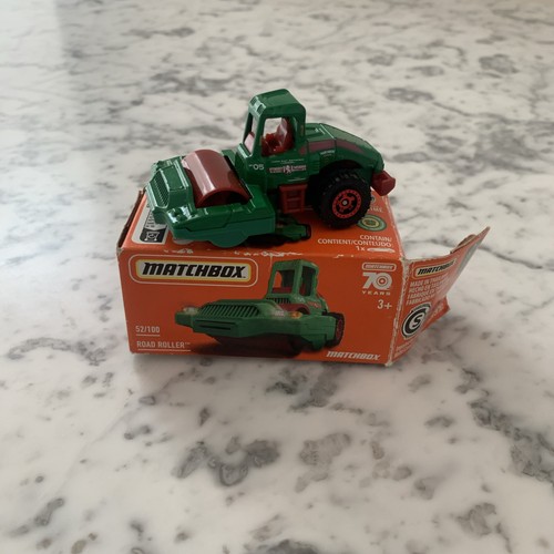 Matchbox road roller - road,