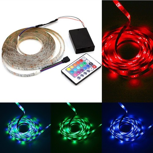 Battery powered led strip - powered,