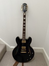Epiphone Emily Wolfe Sheraton Electric Guitar Stealth Black with Case