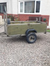 CAR TRAILER 6X4FT STAINLESS STEEL