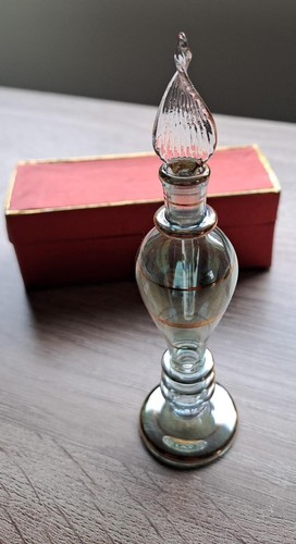Vintage egyptian glass perfume - vintage,