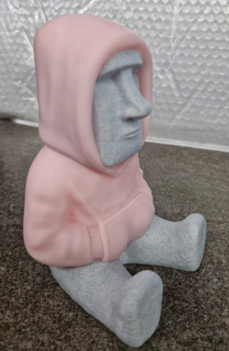 Printed moai model - 3d,