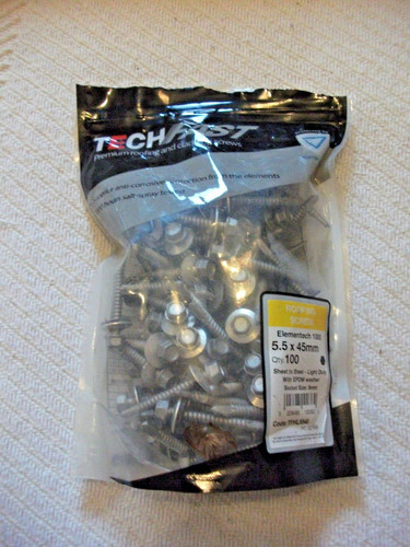 Techfast roofing screws - roofing,