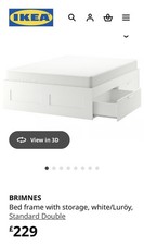?Excellent Condition IKEA Brimnes Double Bed?