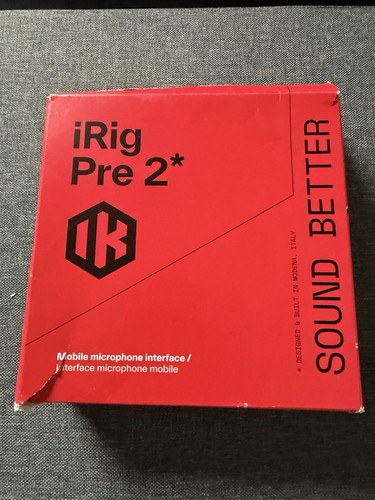 Irig pre audio interface - pre, 2