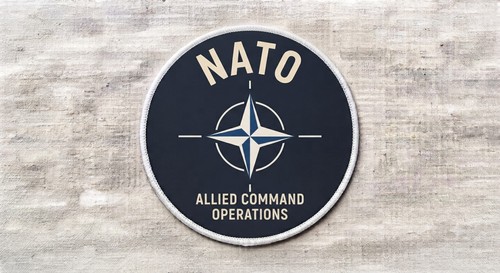 Nato dyed patch badge patches - nato,