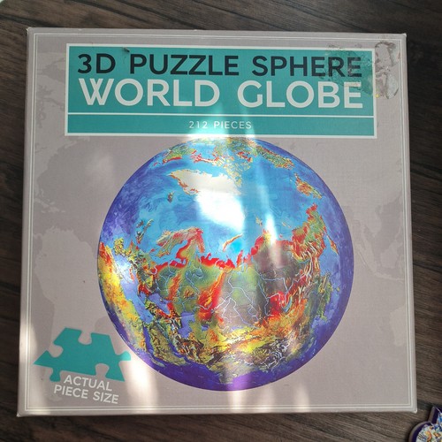 World globe jigsaw puzzle - world,