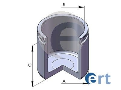 Piston brake caliper ert - brake,