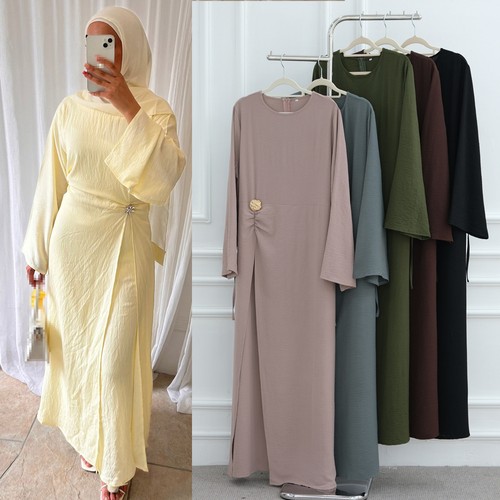 Modest abaya women long maxi - long,