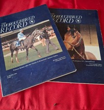 2 x The Thoroughbred Record  (1984 & 1985) Horse Racing Magazines 