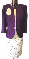 Jacques Vert purple ivory