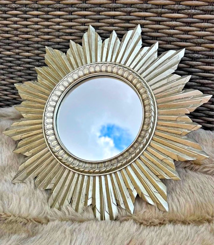 Vintage sunburst antique - vintage, gold