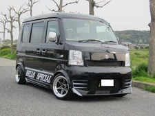 Fender flares over arch