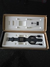 Pebble Classic Jet Black Case Silicone/Rubber Black  - Rare Kickstarter edition