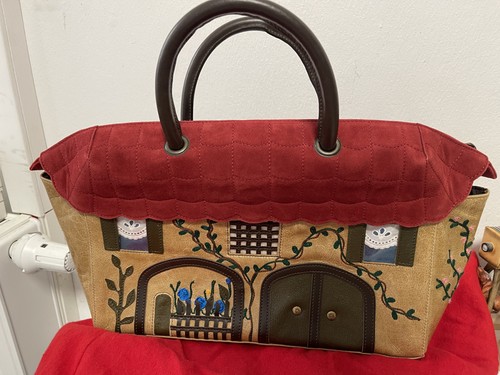 Braccialini leather ladies bag