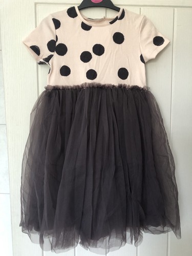 Girls spotty dress with