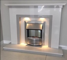 Marble fire surround Brand New