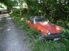 Photo 6x4 Abandoned MG Midget