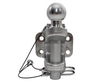 Dixon Bate Heavy Duty 4 Bolt 3.5 Ton Tow Ball & 5 Ton Jaw Pin Hitch - 201691