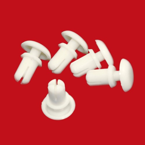 100pcs nylon rivets white - rivets,