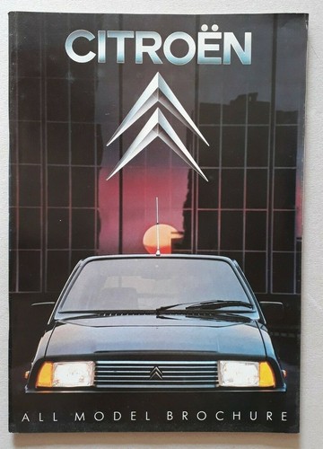 Citroen range brochure 1981 - citroen,