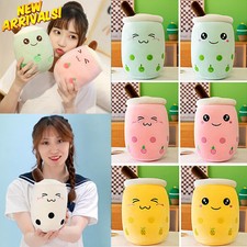 24CM Bubble Tea Boba Cup Squishmallow Cute Soft Gift Plush Toy Soft Kawaii Gift