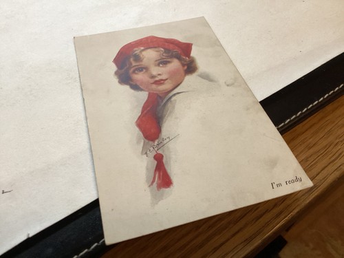 Vivian mansell postcard - a,