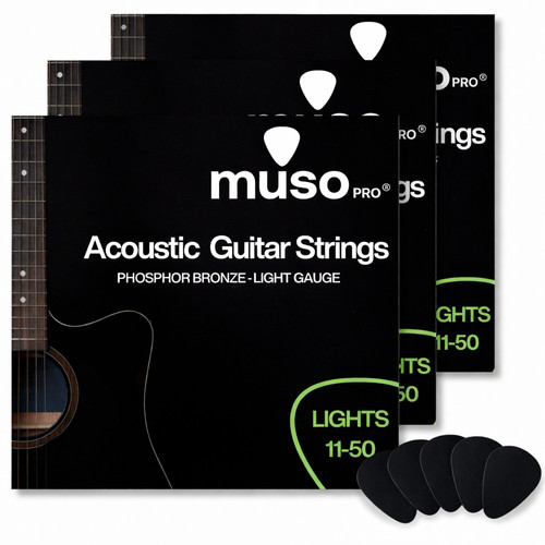 Packs acoustic guitar - 3,
