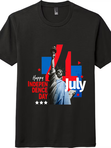 July 4th statue of - "july, 4th"